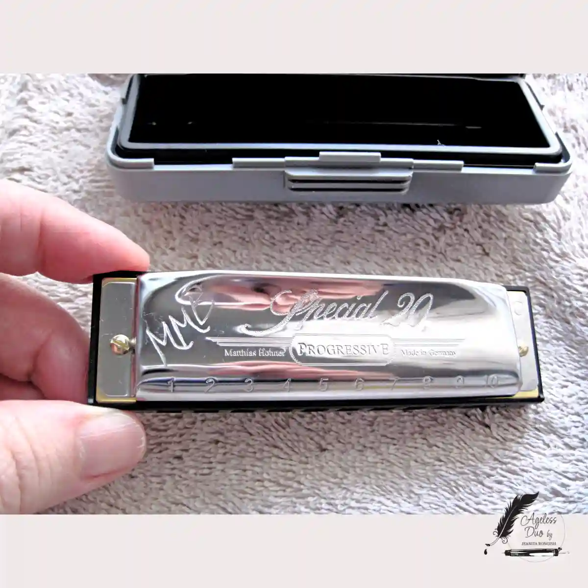 Personalized harmonica with custom engraving