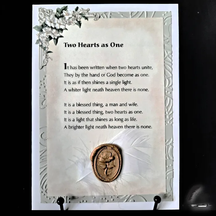Personalized Poetry Card