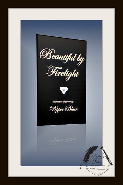 Beautiful by Firelight, book cover