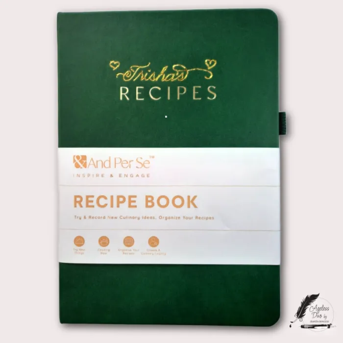 Hot foiling recipe book